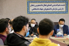 نشست هم‌اندیشی اعضای فعال دانشجویی زنجان با رئیس سازمان دانشجویان