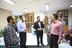 بازدید دکتر روح‌الله دهقانی فیروزآبادی رییس جدید جهاددانشگاهی از بخش های مختلف معاونت فرهنگی