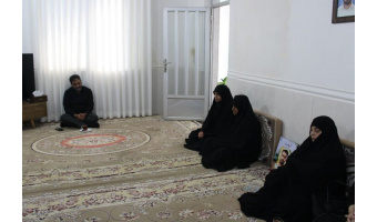 دیدار اعضای جهاددانشگاهی گلستان با خانواده شهید ناو دنا