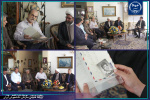 دیدار با خانواده شهید دانشجوی دانشگاه هنر ایران در قالب طرح «یاد یار»