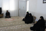 دیدار اعضای جهاددانشگاهی گلستان با خانواده شهید ناو دنا